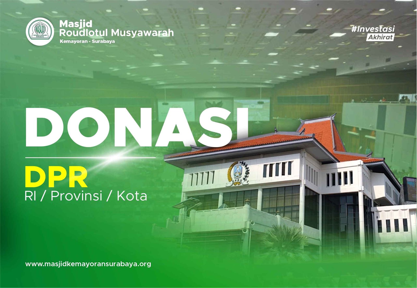 Donasi Khusus DPR RI/PROVINSI/KOTA